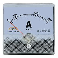 Aмперметр SE-80 600А/5А (2,5) ЭНЕРГИЯ /Е1303-0013/