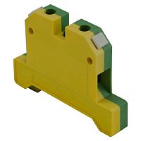 Клемма с заземлением EK 6мм кв. винтовая желто-зеленая (20шт/упак) ЭНЕРГИЯ /Е0507-0009/