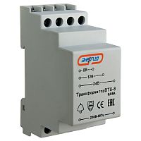 Трансформатор понижающий BT8-8 AC 230/8-12-24В на DIN-рейку ЭНЕРГИЯ /Е0315-0001/