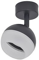 Светильник 4011 GX53 настенно-потолочный черн. IEK LT-USB0-4011-GX53-1-K02