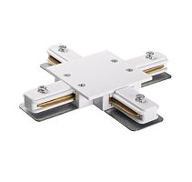 Коннектор X-образный PTR/R CX-WH встраив. шинопровод бел.Pro JazzWay 5031951