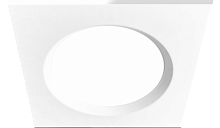 LED панель PRACTIC квадрат белая, 18W, 4200К, 1420Лм, 165*135*50 мм, 40 шт/кор