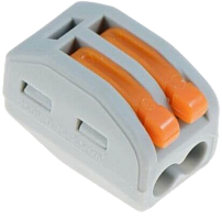 Клемма 2х(0.08-2.5(4.0)), 32А 100шт/уп (кор.5000)