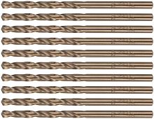 Набор сверл по металлу ПРОФИ/Profi 3.5х70мм с кобальтом 5% (уп.10шт) Cutop 48-35-10