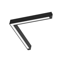 COLIBRI SMART трековый светильник LONDON угловой черный,18W, 2700-6000, 1500ЛМ,D310*310*40, 20шт/кор