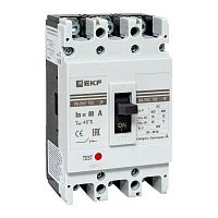 Выключатель автоматический 3п 100/80А 35кА ВА-99М PROxima EKF mccb99-100-80m