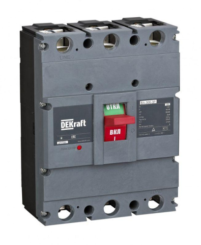 Выключатель автоматический 3п 630А 50кА ВА-306 DEKraft 22765DEK Выключатель автоматический 3п 630А 50кА ВА-306 DEKraft 22765DEK