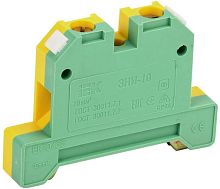 Зажим наборный ЗНИ-10PEN 10кв.мм (JXB-земля) IEK YZN20-010-K52