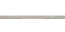 Трос в ПВХ изоляции d4.0-5.0мм DIN 3055 (SWR) сталь (уп.100м) Zitar 101923