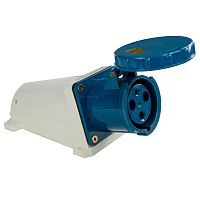 Розетка стационарная наружная TS-133 2P+PE 63А 230В IP67 ЭНЕРГИЯ /Е1001-0016/