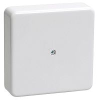 Коробка распаячная ОП 75х75х20 IP40 КМ41212-01 (6 клем. 6кв.мм) бел. IEK UKO10-075-075-020-K01