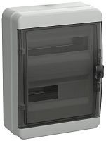 Корпус КМПн-24 TEKFOR IP65 черн. прозр. дверь пластик. IEK TF5-KP72-N-24-65-K03-K02