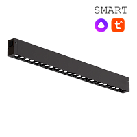 COLIBRI SMART трековый светильник VEGAS черный, 20W, 2700-6000K, 1800ЛМ, D410*25*40, 20 шт/кор