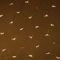 Гирлянда светодиодная "Сеть" ERAPS-SKW1 2х3м 300LED тепл. бел. провод бел. каучук Эра Б0051896