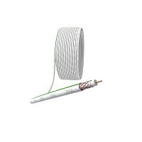 Кабель коаксиальный SAT 703 B.Cu/оплетка Cu 75проц. PVC 75Ом бел. (м) Эра Б0044612