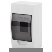 Бокс ЩРН-П-4 мод. навесной пластик IP41 SIMPLE NO-box_simple-plastic_4_surface ЭРА Б0041521