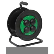Катушка 4-м с заземл. IP44 RP-4e-IP44 для подключения провода с защ. крышками пластик. Эра Б0055423